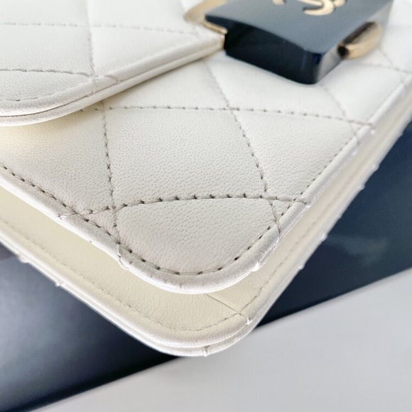 ❌SOLD❌Chanel Sheepskin Mini Beauty Lock Flap Bag - Picture 2 of 16